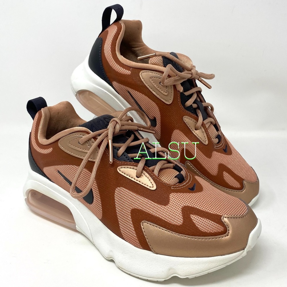 Nike Air Max 200 Red Bronze Women’s Sneakers - Picture 3 of 10